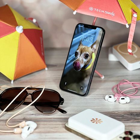 Tech Candy Tech Taffy Pod Squad Wireless Earbud, 27-1/4 in - Pink & Natural