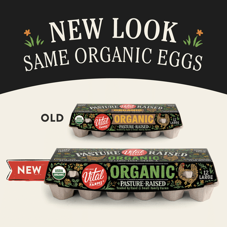 Vital Farms Organic Pasture Raised Large Grade A Eggs
