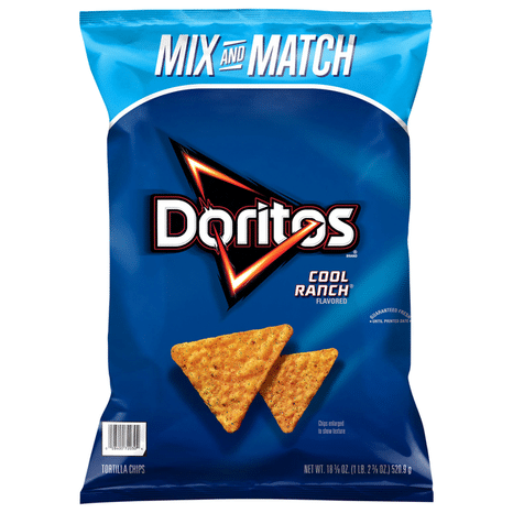 Doritos Mix and Match Cool Ranch Flavored Tortilla Chips
