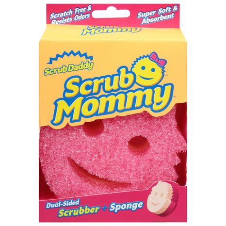 Scrub Daddy Dual-Sided Scrubber + Sponge