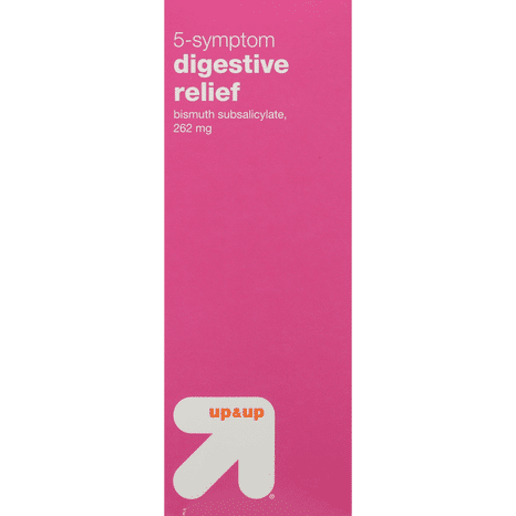 Up&Up Digestive Relief, 5-Sympton, Chewable Tablets