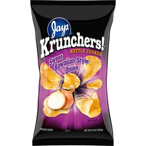 Krunchers Sweet Hawaiian Style Onion Kettle Chips