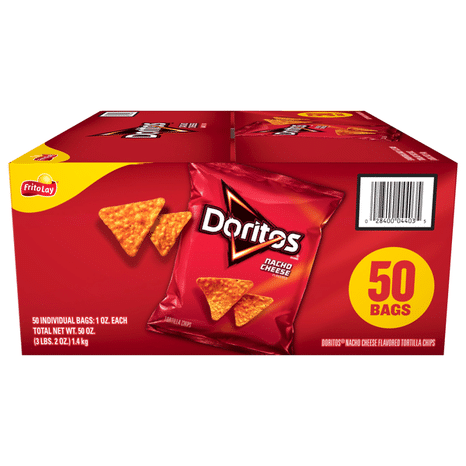 Doritos Nacho Cheese Flavored Tortilla Chips