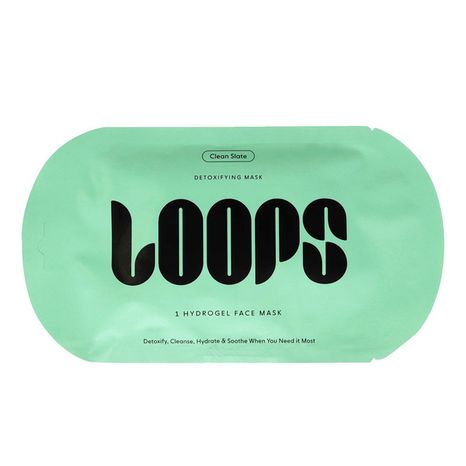 LOOPS Face Mask, Hydrogel, Clean Slate