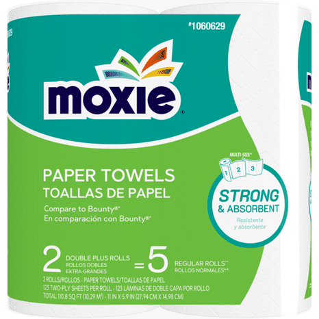 Moxie Ultra 2 5 Roll SS Towel Paper Towels - White