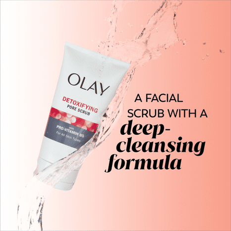 Olay Regenerist Detoxifying Pore Scrub Facial Cleanser