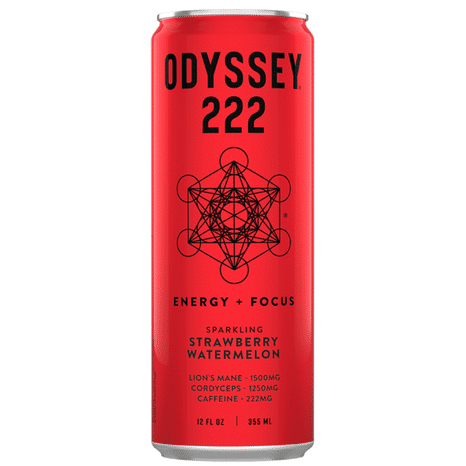 Odyssey 222 Strawberry Watermelon Sparkling Drink