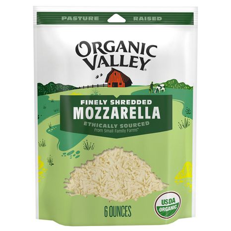 Organic Valley® Organic Finely Shredded Mozzarella Cheese