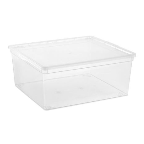 Large Our Tidy Box - Clear - 13-1/4" x 15-3/4" x 6-5/8" H