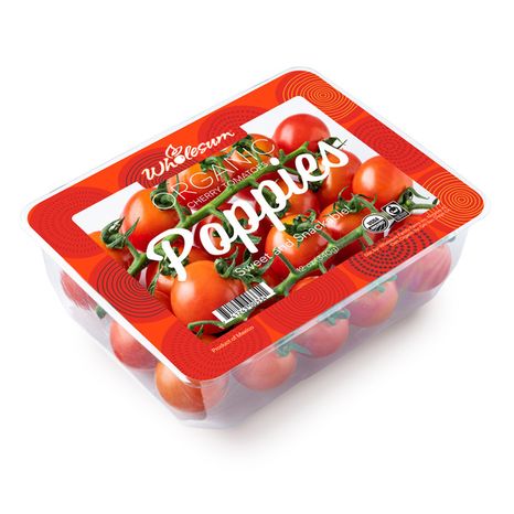 Wholesum Poppies, Organic Cherry Tomatoes on the Vine