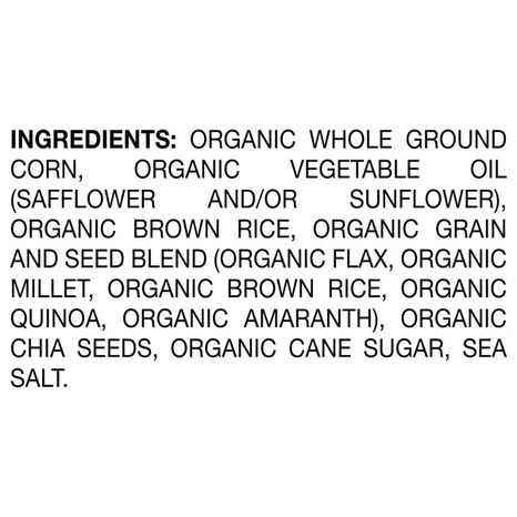LATE JULY Snacks Organic Sea Salt Multigrain Tortilla Chips