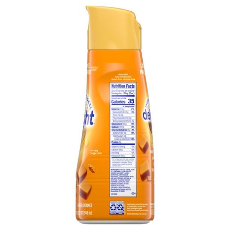 International Delight Coffee Creamer, Caramel Macchiato, Refrigerated Flavored Creamer, 32 FL OZ Bottle