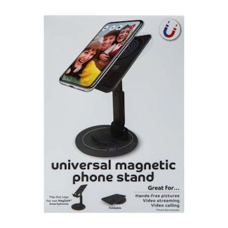 Universal Magnetic Phone Stand - Black