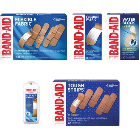 BAND-AID Adhesive Bandage Variety Pack, Assorted Premium Items – 198 ct