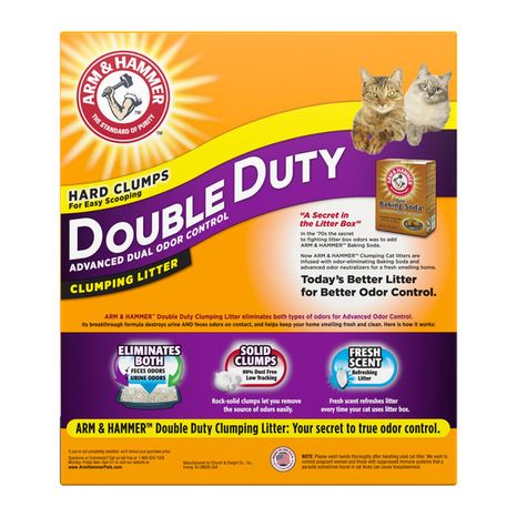Arm & Hammer Double Duty Double Duty Advanced Dual Odor Control Scented Clumping