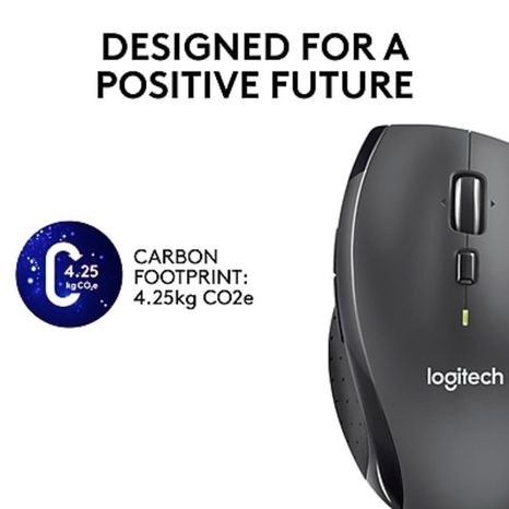 Logitech M705 Marathon Mouse For Mac/Pc Black (910 001935)