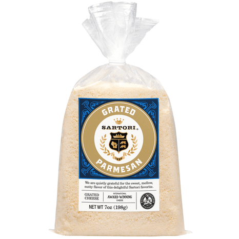 Sartori Grated Cheese, Parmesan Classic