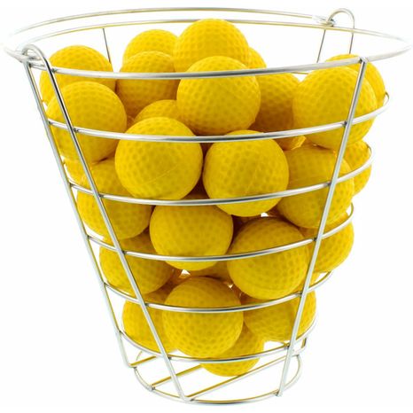 Maxfli Foam Practice Balls with Storage Basket