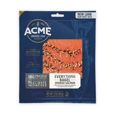 Acme Smoked Fish Everything Bagel Smoked Salmon