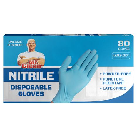 Mr. Clean Nitrile Disposable Gloves