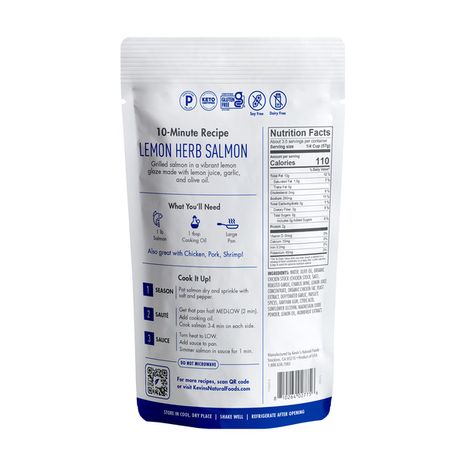 Kevin's Natural Foods Lemon Herb Sauce