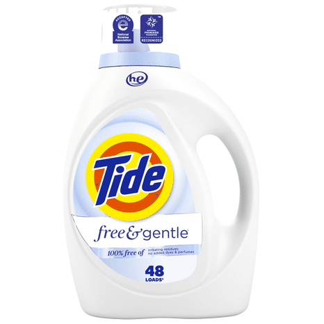 Tide Free & Gentle Liquid Laundry Detergent