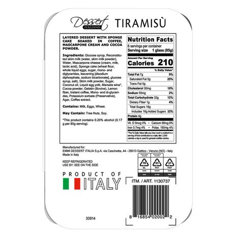 Dessert Italiano Tiramisu