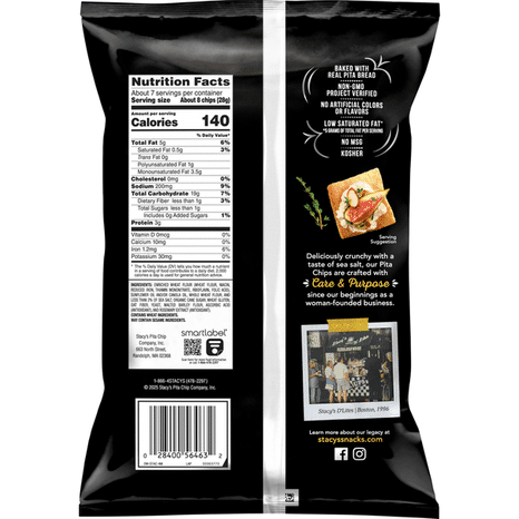 Stacy's Baked Pita Chips Sea Salt