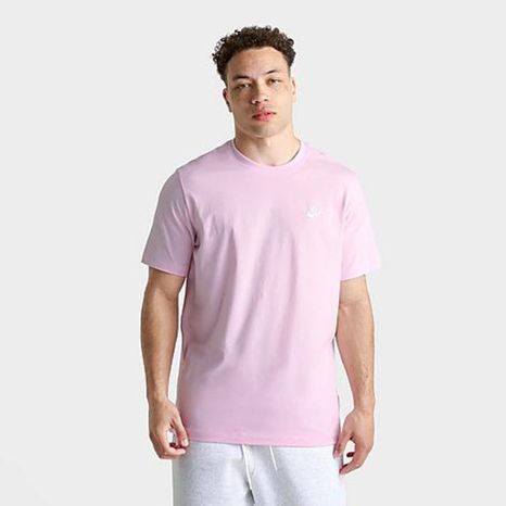 Nike Men's Sportswear Club T-Shirt - Pink Foam