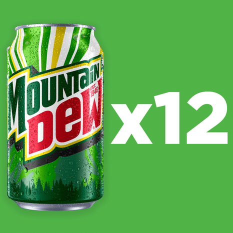 Mountain Dew Soda - Pack