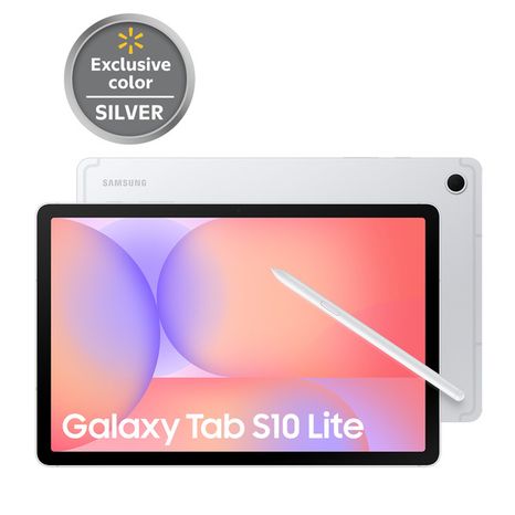 Samsung Galaxy Tab S10 Lite 10.9" Widescreen Tablet With S Pen 128GB - Silver