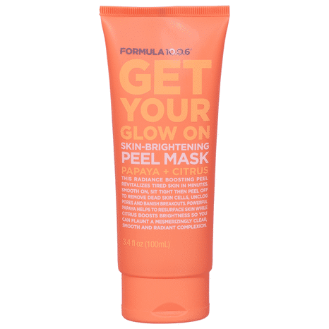 Formula 10.0.6 Peel Mask, Skin-Brightening, Papaya + Citrus