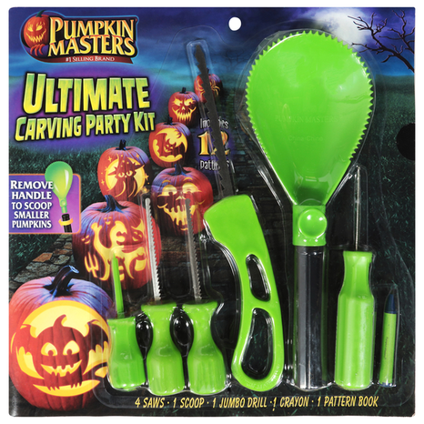 Pumpkin Masters Ultimate Carving Party Kit