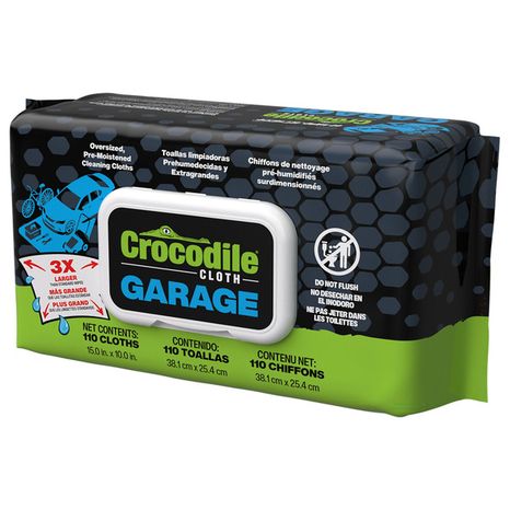 Crocodile Cloth Garage Cleaning Cloths, 15 x 10 in