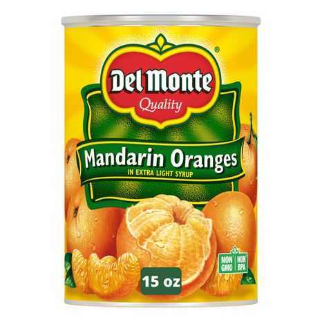 Del Monte Mandarin Oranges in Light Syrup