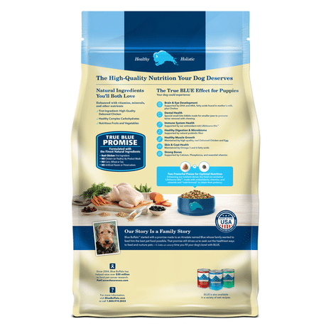 Blue Buffalo Life Protection Formula Natural Puppy Dry Dog Food, Chicken and Brown Rice