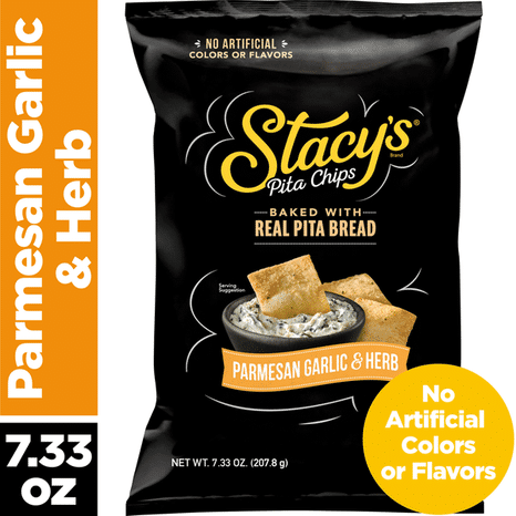 Stacy's Pita Chips, Parmesan Garlic & Herb