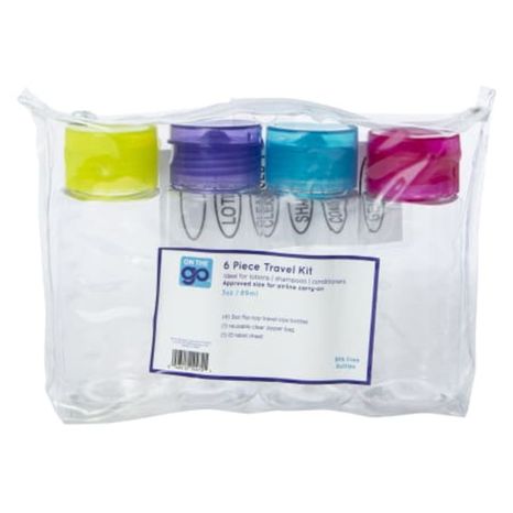 Sprayco Travel Kit Bottles With Labels