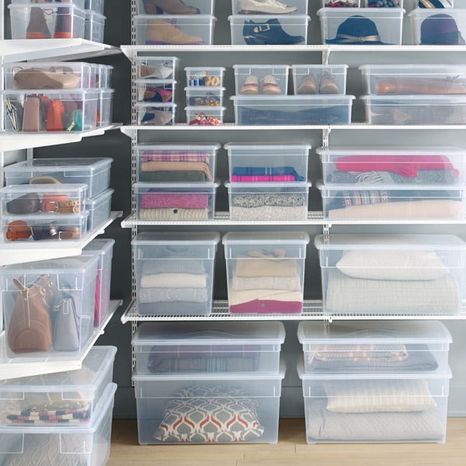The Container Store Our Jumbo Box - 27-1/8" x 16" x 12-3/8" h