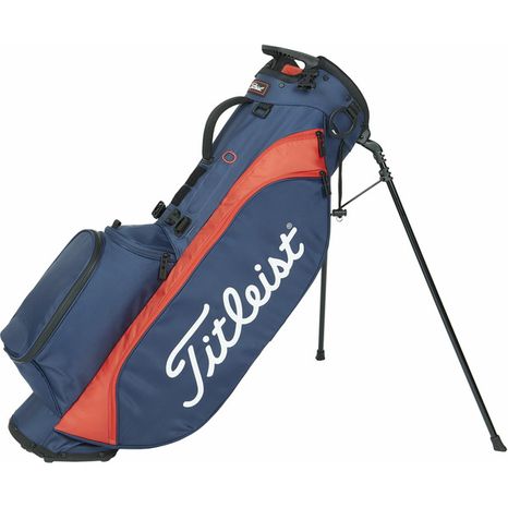 Titleist 2023 Players 4 Stand Bag - Navy & Red
