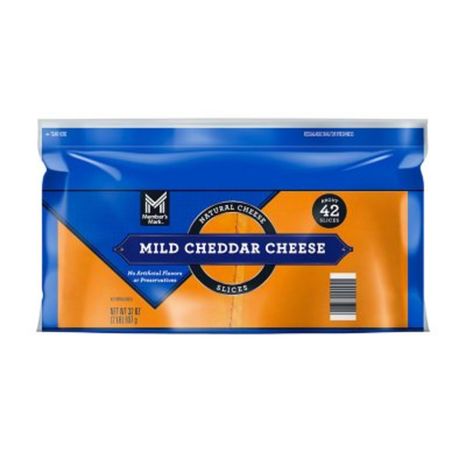 Member’s Mark Mild Cheddar Cheese Slices