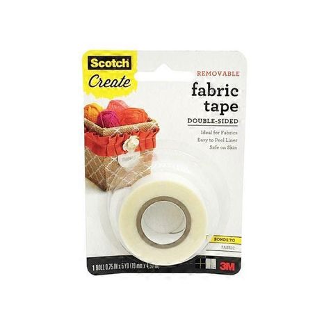 Scotch Removable Fabric Tape Double-Sided