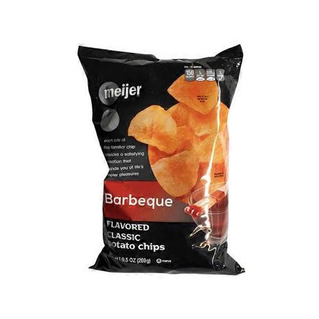 Meijer Barbecue Classic Crunch Potato Chips