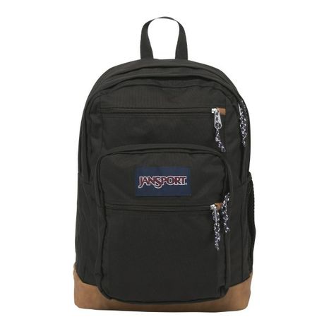 JanSport Cool Student Backpack With 15 Inch Laptop Sleeve - Black