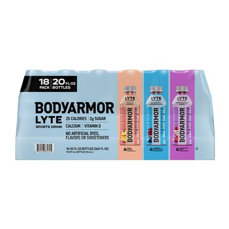BODYARMOR Lyte Variety Pack Sports Drink Bottles