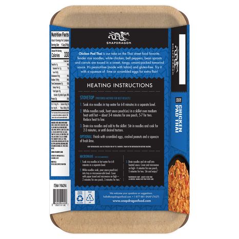 Snapdragon Chicken Pad Thai