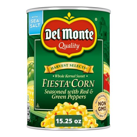 Del Monte Fiesta Corn, Whole Kernel Sweet, Harvest Selects
