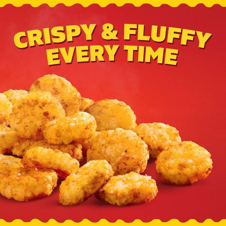 Ore-Ida Golden Crispy Crowns Seasoned Shredded Potatoes Frozen Food Snacks