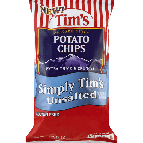 Tim's Cascade Style Extra Thick & Crunchy Simply Potato Chips