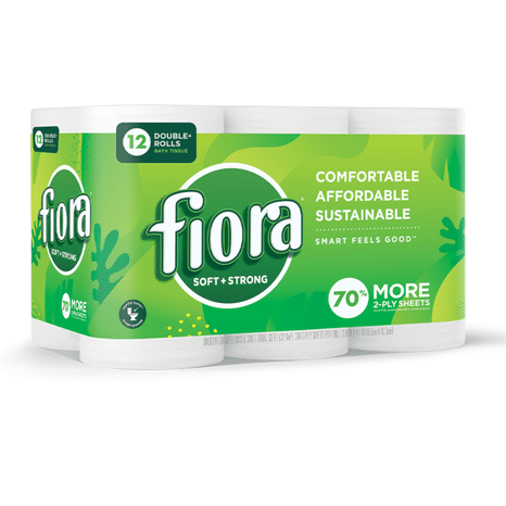 Fiora Soft, Strong Toilet Paper, Double Roll